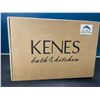 Image 2 : Lot of 1 KENES Single Lever Bathroom Sink Faucet - Black