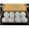 Image 2 : Lot of 1 Pack of LED G35 Light Bulbs - 8 pack
