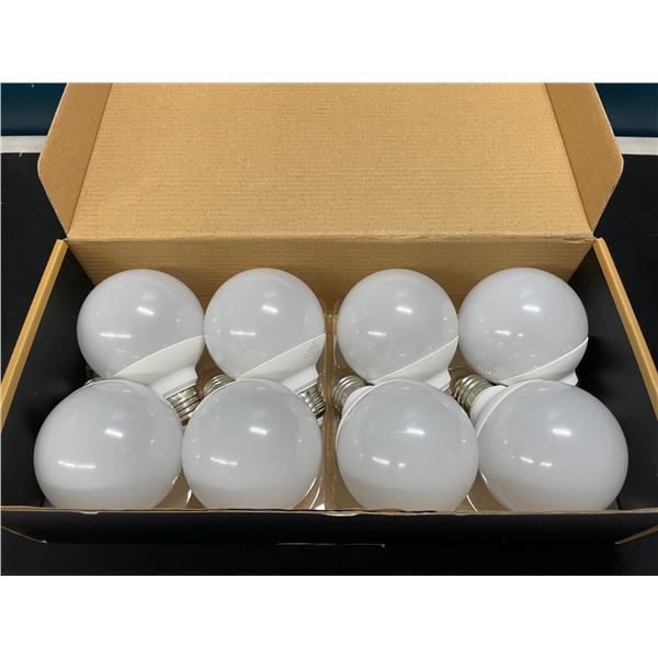 Lot of 1 Pack of LED G35 Light Bulbs - 8 pack