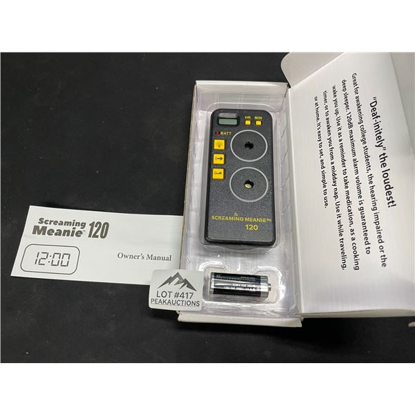 Lot of 1 Screaming Meanie 120 Extremely Loud Alarm