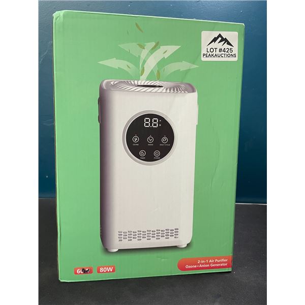 Lot of 1 2-in-1 Air Purifier Ozone+Anion Generator