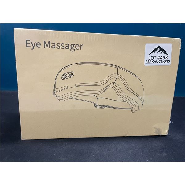 Lot of 1 Heated Eye Massager Mask - Promotes Better Sleep & Relieves Eye Fatigue - Brand New Sealed!