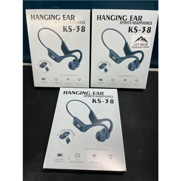 Lot of 2 Sports Wireless Earphones