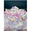 Image 1 : Lot of 1 Wearable Hoodie Blanket - Pink/Purple Galaxy Design