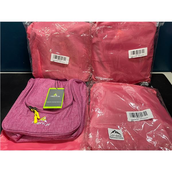 Lot of 4 Toiletry Bags for Travel