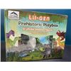 Image 2 : Lot of 1 Lil-Gen Prehistoric Playbox Toy Set - Includes 12 Dinosaur Figures, Sound Book & Playmat!