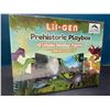 Image 2 : Lot of 1 Lil-Gen Prehistoric Playbox Toy Set - Includes 12 Dinosaur Figures, Sound Book & Playmat!