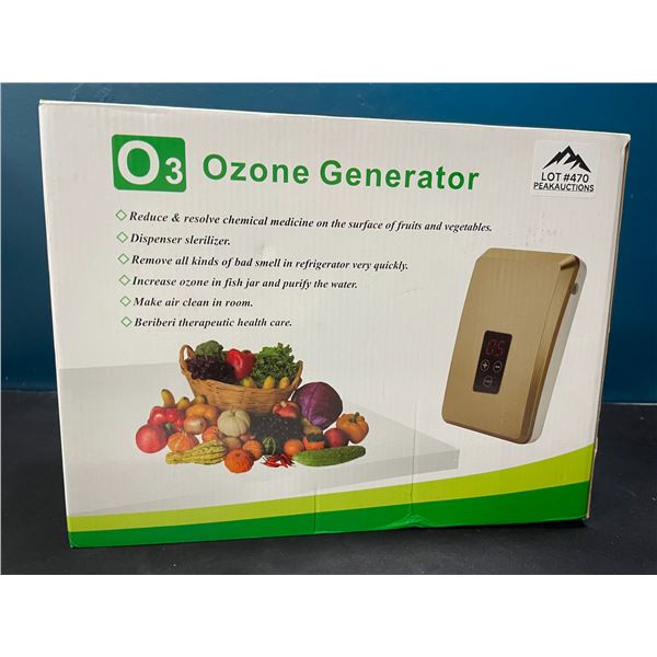 Lot of 1 O3 Ozone Generator - Multipurpose Air Sterilizing & Freshening System