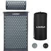 Image 1 : Lot of 1 Lixada Acupressure Mat and Pillow Set w/ Carrying Bag
