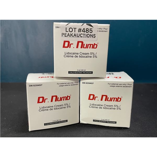Lot of 3 Dr.Numb Creams