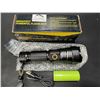 Image 1 : Lot of 1 Rechargeable Tactical Flashlight