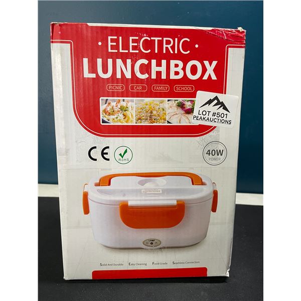 Lot of 1 Electric Heated Lunch Box