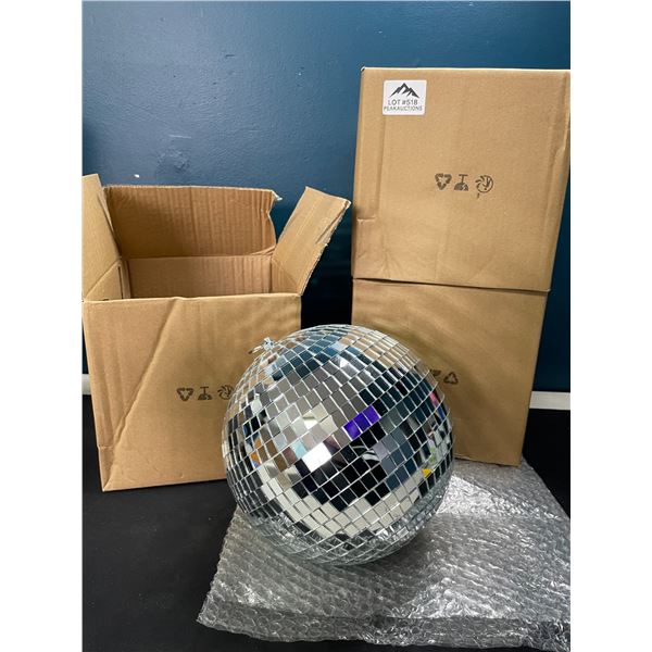 Lot of 3 Disco Balls