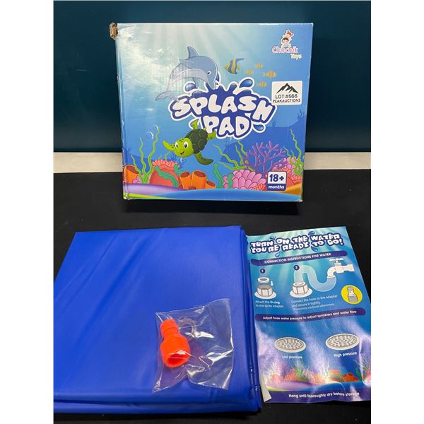 Lot of 1 Splash Pad/Sprinkler Pad for Kids/Pets