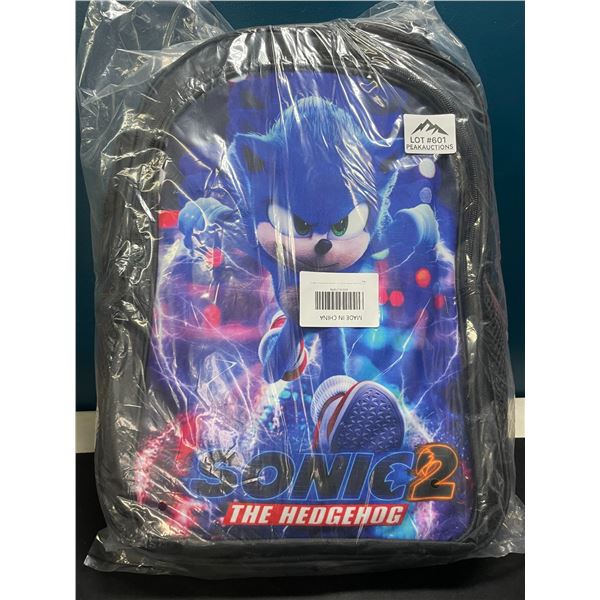 Lot of 1 Sonic The Hedgehog 2 Backpack