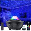 Image 1 : Lot of 1 Starry Night Star Galaxy Light Projector w/ Remote Control & App Control!