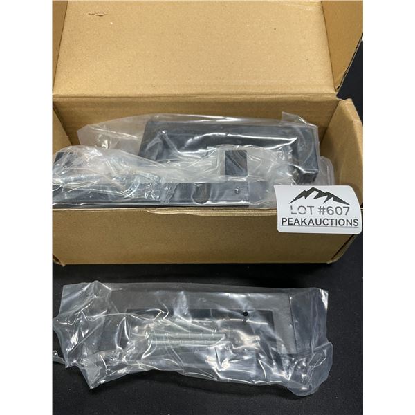 Lot of 1 Box of Drawer/Cabinet Door Handles - Black - 10 Pack - 3.75in