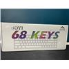 Image 1 : Lot of 1 Boyi 68 Keys NKRO Bluetooth Mechanical Gaming Keyboard - Matcha Green