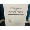 Image 5 : Lot of 1 Cervical Contour Memory Foam Pillow/Ergonomic Pillow For Neck & Back Support