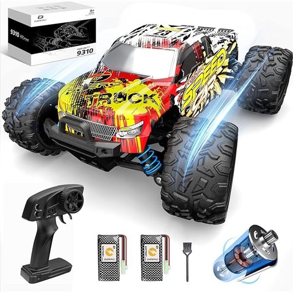 Lot of 1 DEERC 4WD 9310 Remote Control Full Scale High-Speed RC Car - BRAND NEW!