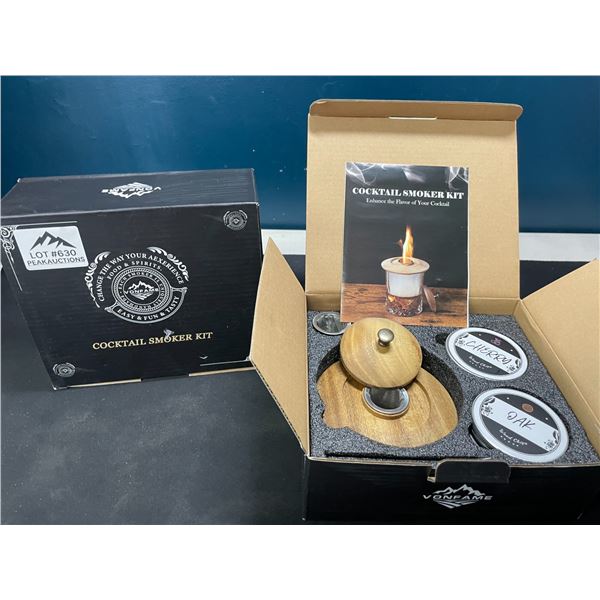 Lot of 2 Cocktail Smoker Kits