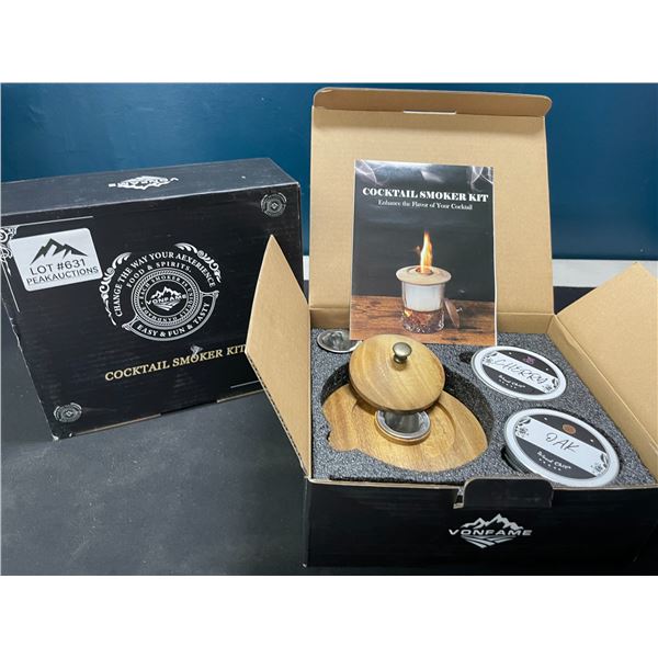 Lot of 2 Cocktail Smoker Kits