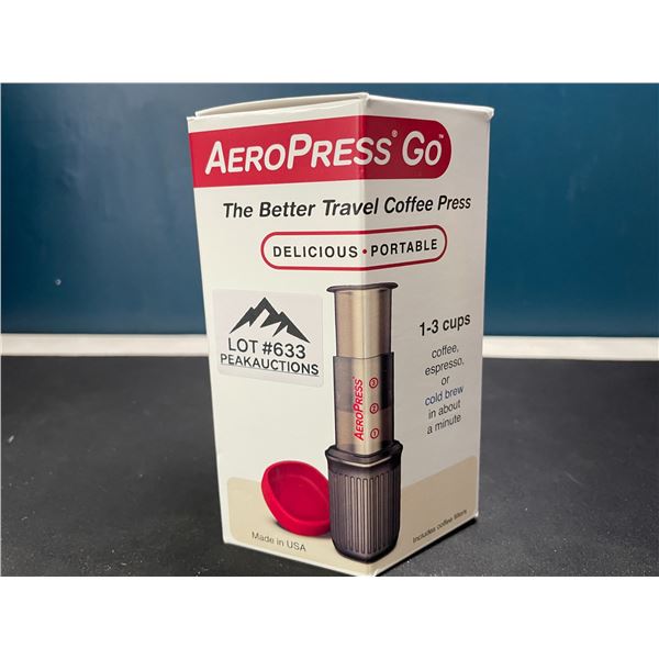 Lot of 1 AeroPress Go - Portable Travel Coffee Press!