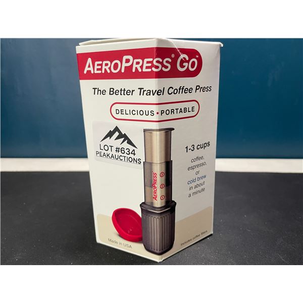 Lot of 1 AeroPress Go - Portable Travel Coffee Press!