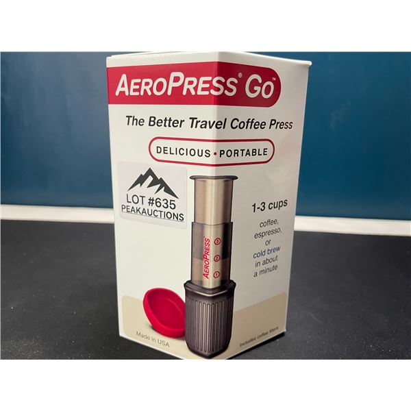 Lot of 1 AeroPress Go - Portable Travel Coffee Press!