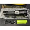 Image 2 : Lot of 1 Rechargeable Tactical Flashlight