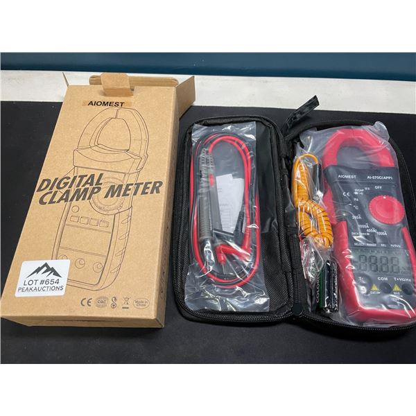 Lot of 1 Aiomest Digital Clamp Multimeter Tool