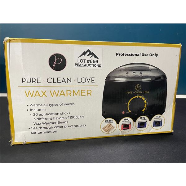Lot of 1 Wax Warmer/Hair Removal Waxing Kit w/ Wax Beans & Pot (Waxing Kit)  - Brand New!