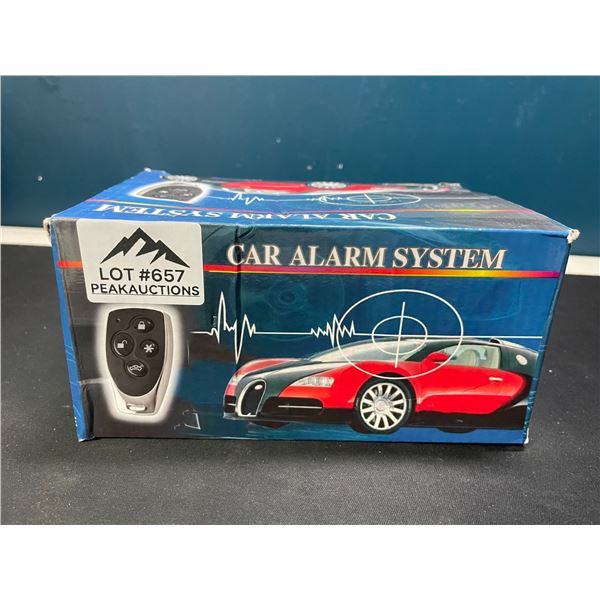 Lot of 1 Car Alarm System