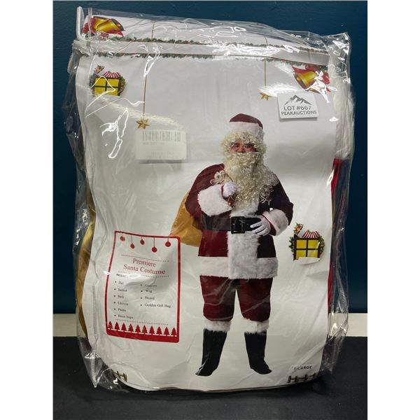 Lot of 1 Santa Suit/Santa Costume - Size XL - Great for Holiday Pictures!