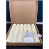 Image 1 : Lot of 1 Set of LED Flameless Candles - 12 pcs - Assorted Sizes - With Remote Control