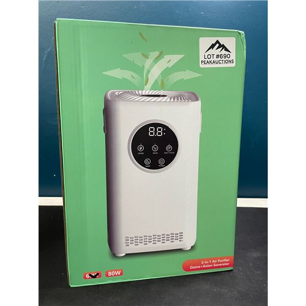 Lot of 1 2-in-1 Air Purifier Ozone+Anion Generator