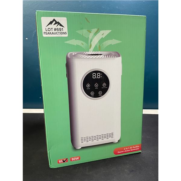 Lot of 1 2-in-1 Air Purifier Ozone+Anion Generator