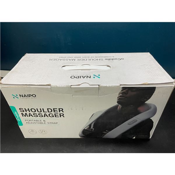 Lot of 1 Naipo oCuddle Wrap Around Shoulder/Neck Masager with Heat Therapy