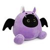 Image 1 : Lot of 2 Bat Cat "Squishmallow" Inspired Plushies - 9inch