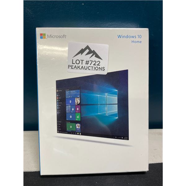 Lot of 1 Windows 10 Home Edition - BRAND NEW SEALED!