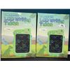 Image 1 : Lot of 2 Dinosaur LCD Writing/Drawing Tablet Doodle Pads for Kids