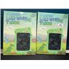 Image 1 : Lot of 2 Dinosaur LCD Writing/Drawing Tablet Doodle Pads for Kids