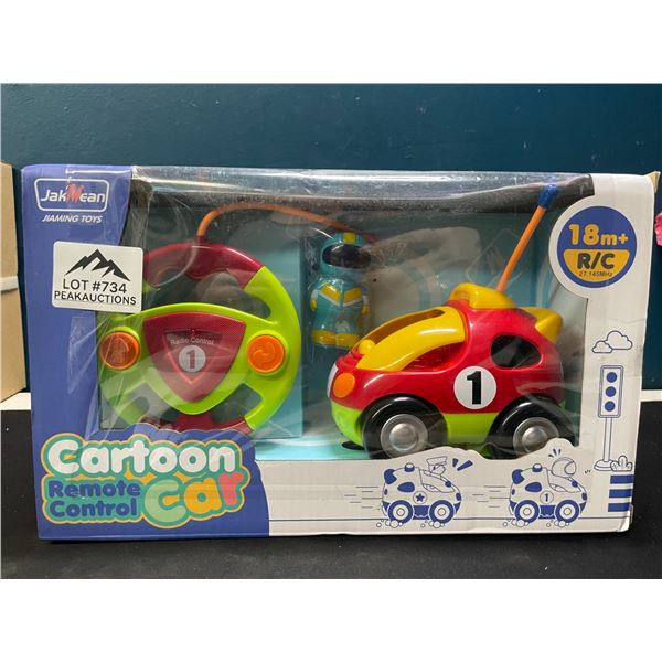 Lot of 1 Cartoon Remote Control Car for Kids