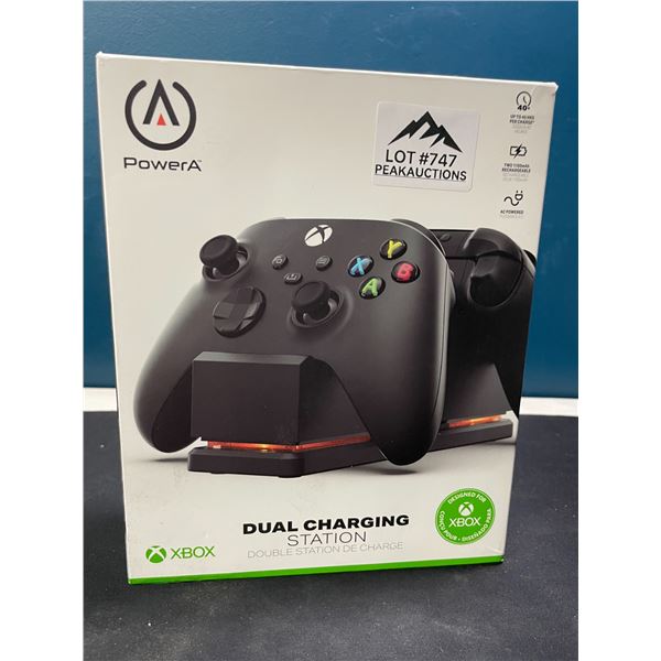 Lot of 1 Power A Dual Charging Station for Xbox Wireless Controllers