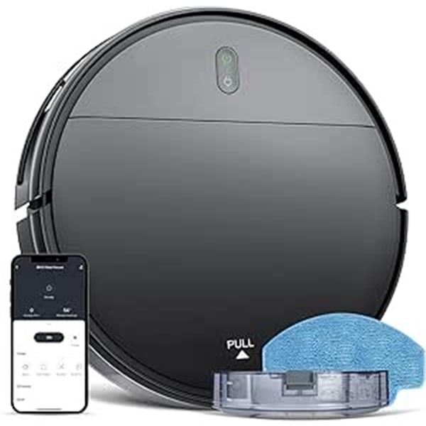 Lot of 1 BR151 2-in-1 Mopping Robotic Vacuum Cleaner w/ App Control - BRAND NEW!