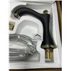 Image 2 : Lot of 1 Two-Handle Sink Faucet - Black