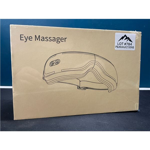 Lot of 1 Heated Eye Massager Mask - Promotes Better Sleep & Relieves Eye Fatigue - Brand New Sealed!