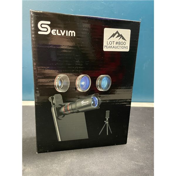 Lot of 1 Selvim Phone Camera Lens Kit