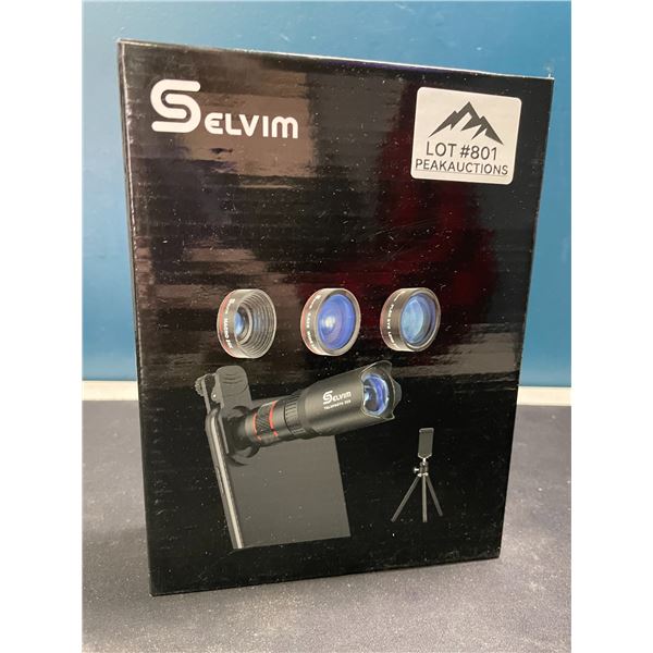 Lot of 1 Selvim Phone Camera Lens Kit
