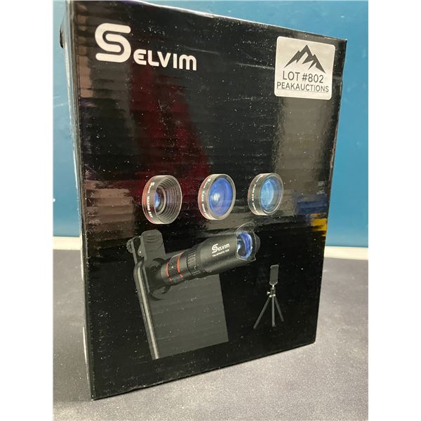 Lot of 1 Selvim Phone Camera Lens Kit